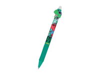 ONLINE magiXX Fun - Roller effacçable - dino green - bleu - 0.7 mm
