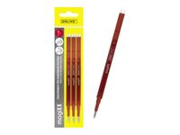Online magiXX - Pack de 3 recharges - non permanent - rouge - encre gel - 0.7 mm