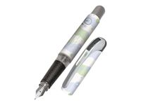 ONLINE College - Stylo plume - life is beautiful - bleu - 0.5 mm - pointe moyenne