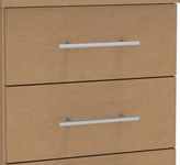 Option kit 2 tiroirs plats à la place du ds - steely/steely manager - hetre