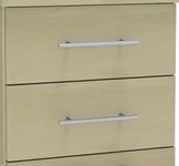 Option kit 2 tiroirs plats à la place du ds - steely/steely manager - erable