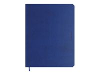 de KEMPEN - Carnet de notes - 17 x 22 cm - 192 pages - papier crème - uni - blue note