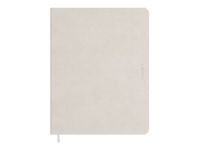 de KEMPEN - Carnet de notes de poche - 11 x 16 cm - 160 pages - papier crème - uni - cotton vanilla