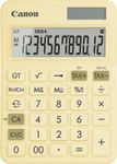 Calculatrice de bureau Canon LS-125KB - 12 chiffres - alimentation batterie et solaire - jaune