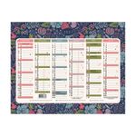 Calendrier illustré Mini Labo - 6 mois par face - 18 x 13,5 cm - Exacompta