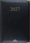 Agenda Kiev - 1 semaine sur 2 pages - 22 x 30 cm - noir - Oberthur