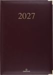 Agenda Kiev - 1 semaine sur 2 pages - 22 x 30 cm - bordeaux - Oberthur