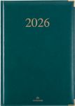 Agenda Kiev - 1 semaine sur 2 pages - 22 x 30 cm - vert - Oberthur