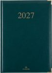 Agenda Kiev - 1 semaine sur 2 pages - 22 x 30 cm - vert - Oberthur