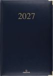 Agenda Kiev - 1 semaine sur 2 pages - 22 x 28 cm - bleu marine - Oberthur