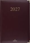 Agenda Kiev - 1 semaine sur 2 pages - 22 x 28 cm - bordeaux - Oberthur