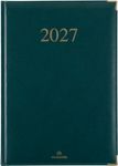 Agenda Kiev - 1 semaine sur 2 pages - 22 x 28 cm - vert - Oberthur