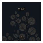 Agenda Astoria - 1 semaine sur 2 pages - 16,5 x 16,5 cm - noir - Oberthur