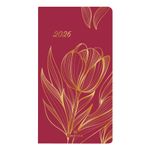 Agenda de poche Astoria - 1 semaine sur 2 pages - 9,5 x 17 cm - orange - Oberthur