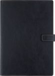 Agenda Milano - 1 semaine sur 2 pages - 22 x 30 cm - noir - Oberthur