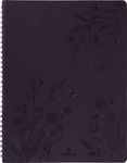 Agenda à spirale Primrose - 1 semaine sur 2 pages - 22 x 28 cm - violet - Oberthur