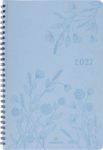 Agenda à spirale Primrose - 1 semaine sur 2 pages - 17 x 24,5 cm - bleu ciel - Oberthur