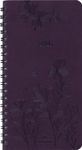 Agenda de poche spiralé Primrose - 1 semaine sur 2 pages - 9,5 x 17 cm - lilas - Oberthur