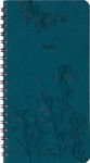 Agenda de poche spiralé Primrose - 1 semaine sur 2 pages - 9,5 x 17 cm - vert canard - Oberthur