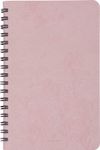 Agenda de poche spiralé Primrose - 1 semaine sur 2 pages - 10 x 15 cm - rose - Oberthur