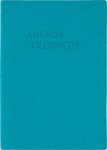 Agenda Colornote - 1 semaine sur 2 pages - 15,5 x 21,5 cm - turquoise - Oberthur