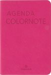Agenda Colornote - 1 semaine sur 2 pages - 10 x 15 cm - fuchsia - Oberthur