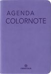 Agenda Colornote - 1 semaine sur 2 pages - 10 x 15 cm - lilas - Oberthur