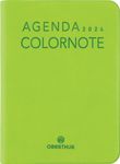 Agenda Colornote - 1 semaine sur 2 pages - 7,5 x 10,5 cm - vert pomme - Oberthur