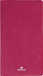Agenda de poche Odessa - 1 semaine sur 2 pages - 9,5 x 17 cm - bordeaux - Oberthur