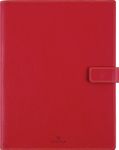 Agenda à spirale Milano - 1 semaine sur 2 pages - 22 x 28 cm - rouge - Oberthur