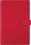 Agenda Milano - 1 semaine sur 2 pages - 17 x 24,5 cm - rouge - Oberthur