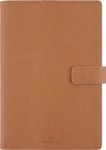 Agenda Milano - 1 semaine sur 2 pages - 17 x 24,5 cm - camel - Oberthur