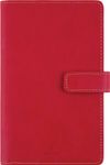 Agenda à spirale Milano - 1 semaine sur 2 pages - 11 x 18 cm - rouge - Oberthur