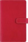 Agenda à spirale Milano - 1 semaine sur 2 pages - 11 x 18 cm - rouge - Oberthur