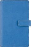 Agenda à spirale Milano - 1 semaine sur 2 pages - 11 x 18 cm - bleu denim - Oberthur