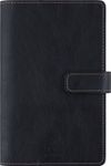 Agenda de poche Milano - 1 semaine sur 2 pages - 9,5 x 17 cm - noir - Oberthur