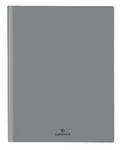 Agenda à spirale Malmo - 1 semaine sur 2 pages - 22 x 28 cm - gris - Oberthur