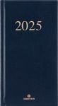 Agenda de poche Kiev - 1 semaine sur 2 pages - 9,5 x 17 cm - bleu marine - Oberthur