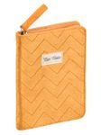 Quo Vadis Colette - Business diary - 100 x 150 mm - mustard yellow - velours