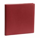 Quo Vadis Impala - Agenda JAJ Executif - 2025 - semainier - standard / M - 160 x 160 mm - portrait - papier blanc - couleur unique - couverture rouge - plastique
