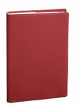 Quo Vadis - Agenda avec répertoire - Plain - Mensuel - Français - Impala - Rouge - 12 mois de janvier à décembre - 10x15 cm - Papier Clairefontaine blanc - Fabrication française