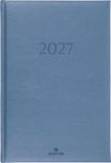 Agenda London - 1 semaine sur 2 pages - 17 x 24,5 cm - gris - Oberthur