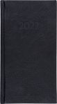 Agenda London - 1 semaine sur 2 pages - 9,5 x 17,5 cm - noir - Oberthur