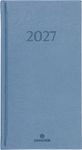 Agenda London - 1 semaine sur 2 pages - 9,5 x 17,5 cm - gris - Oberthur