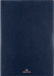 Agenda Feroe - la semaine sur 1 page et une page de note - 15 x 21 cm - bleu marine - Oberthur