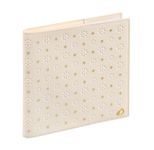 Quo Vadis Isis - Agenda JAJ Executif - 2025 - semainier - standard / M - 160 x 160 mm - portrait - papier blanc - embossed gold pattern - couvercle multicolore - synthétique