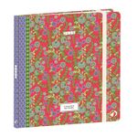 Quo Vadis Catalina Estrada - Agenda JAJ Executif - 2025 - semainier - standard / M - 160 x 160 mm - portrait - papier blanc - nature - flowers - poetic - couvercle multicolore - carton