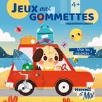 Hemma et moi - jeux avec gommettes - vive les vacances ! - repositionnables
