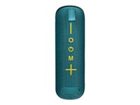 BigBen PARTY TUBE - Mini enceinte Bluetooth - lumineuse - turquoise