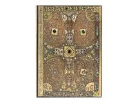 Paperblanks Flexis Lindau Gospels - Cahier de notes - reliure piquée - midi - 130 x 180 mm - 88 feuilles / 176 pages - ligné - beige - papier